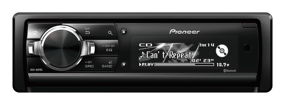 Pioneer DEH-80PRS CD Receiver with 3-Way Active Crossover Network, Auto EQ,